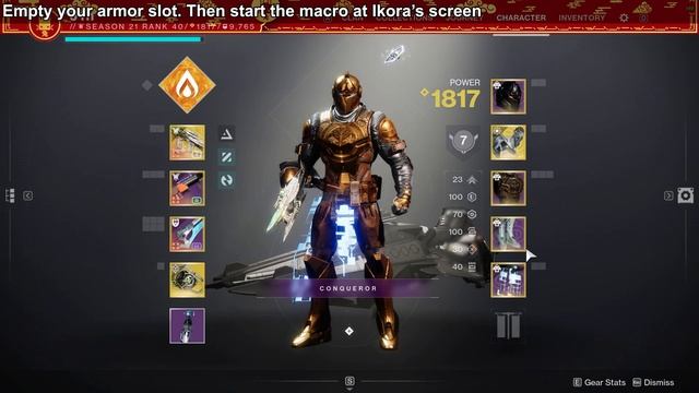 Fully AFK Infinite Legendary Shards farm at Ikora (patched) смотреть онлайн