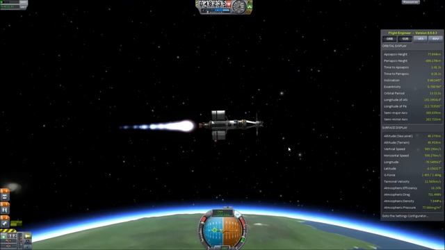KSP Physics, Серия #7 - Геостационарная орбита. смотреть онлайн