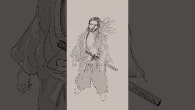 Musashi Miyamoto - Vagabond Fanart