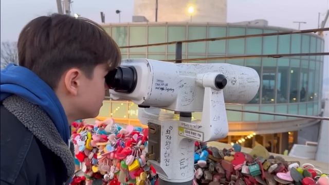 VLOG: ?? Сеульская телебашня Намсан, где снимали дорамы ❣️