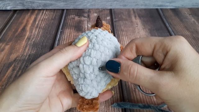 Делаем лапки для вязаных птичек. смотреть онлайн