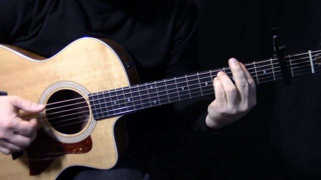 how to play "Drive" by The Cars on guitar | acoustic guitar lesson tutorial смотреть онлайн