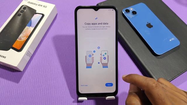How To Setup Samsung Galaxy A14 , Samsung Galaxy A14 First Time Setup Setting