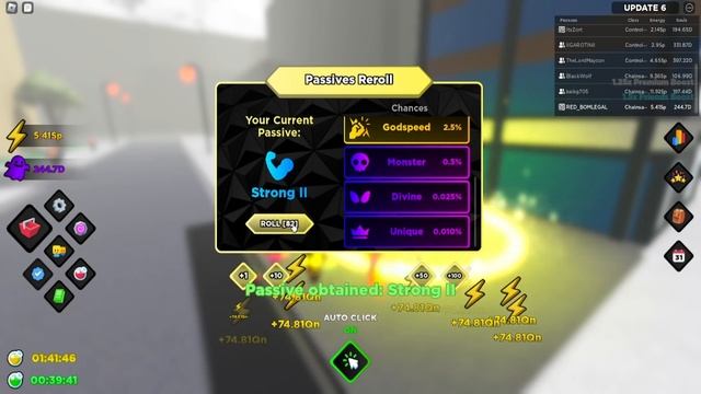 PASIVA DIVINE (ANIME SOULS SIMULATOR ROBLOX) смотреть онлайн