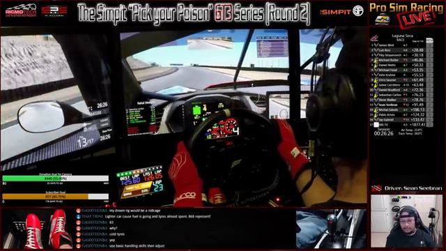 🔴GT2 America SRS Series at Laguna Seca - Assetto Corsa смотреть онлайн