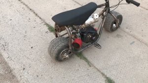 Мини байк «вжик» от molotovbikes. Mini-bike