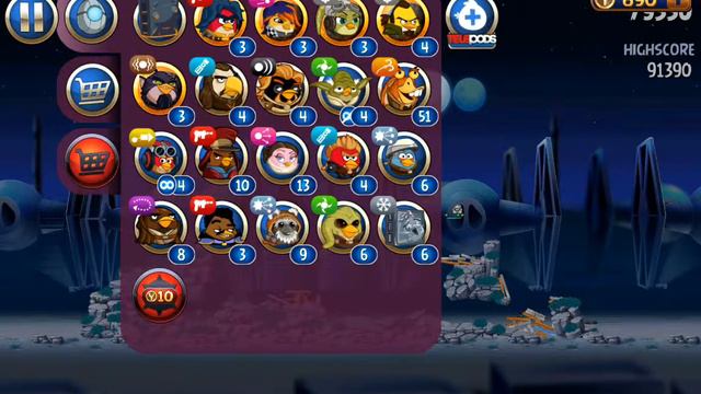ANGRY BIRDS STAR WARS 2-MASTER YOUR DESTINY {BIRD SIDE} LEVEL BM-19 THREE STAR WALKTHROUGH смотреть онлайн
