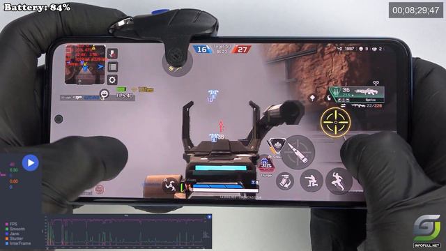 Xiaomi Redmi Note 11 test game Apex Legends Mobile APM смотреть онлайн