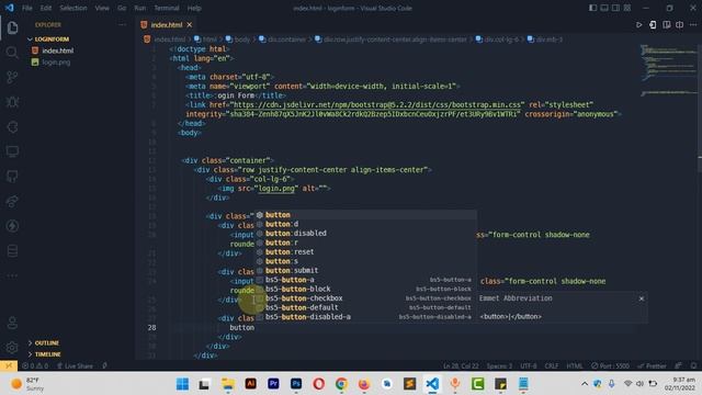 Responsive Login Page using HTML, CSS & Bootstrap смотреть онлайн