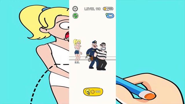Level 101 - 120 DRAW IT STORY Walkthrough Solution Gameplay Android смотреть онлайн