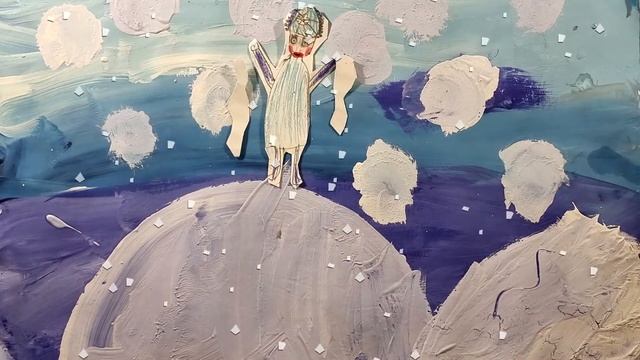 Мастер-класс #2. Путешествие в зиму. Техника перекладки смотреть онлайн