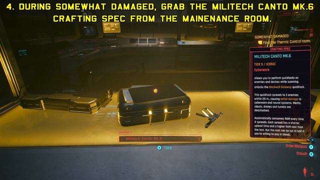 Cyberpunk 2077: Phantom Liberty - Militech Canto MK.6 Iconic Cyberdeck Location [Update 2.0]