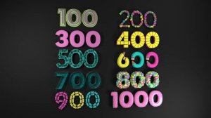 Counting By 100 to 1000 Song | Skip Counting By 100 | Tiny Tunes