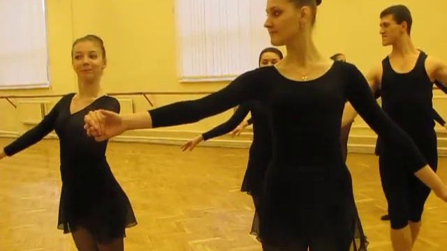 " Полонез".1 курс. Историко-бытовой танец смотреть онлайн