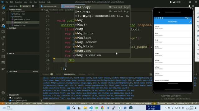 Flutter Getx #3-2 Menampilkan Data API Reqres.in смотреть онлайн