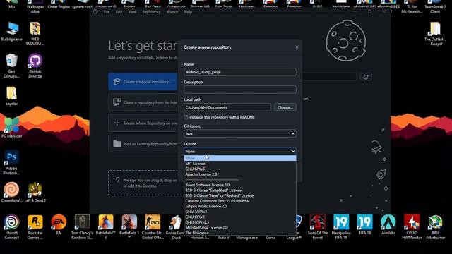 Github Desktop nasıl indirlir proje nasıl yüklenir смотреть онлайн