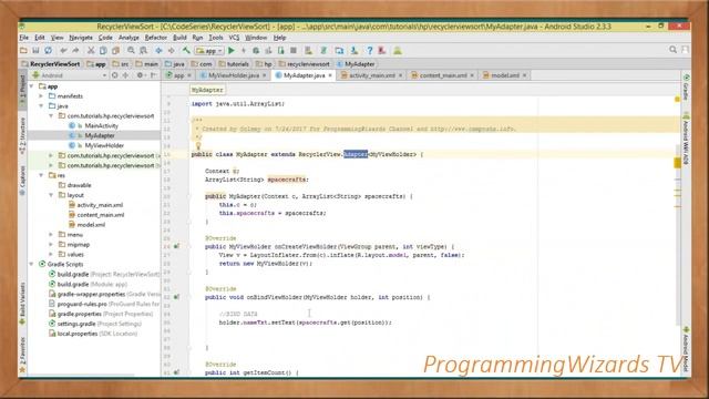 Android Examples S1E8 : RecyclerView - Sort Ascending/Descending смотреть онлайн
