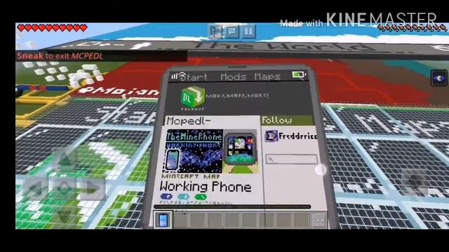 Карта РАБОЧИЙ ТЕЛЕФОН в Майнкрафте на Телефон. Обзор на версию 1.16. (Часть 1) смотреть онлайн