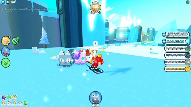 ?❄НОВОЕ ОБНОВЛЕНИЕ И ЗИМНЯЯ КАРТА! PET SIMULATOR X В РОБЛОКС! ROBLOX смотреть онлайн