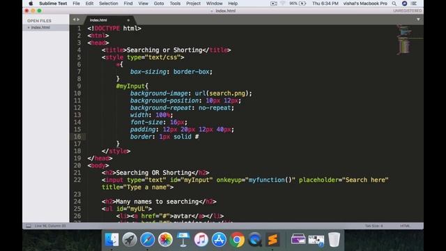 Search functionality with HTML, CSS, JavaScript || universal Developer смотреть онлайн