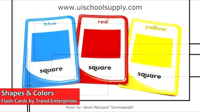 Shapes & Colors Memory Match by TREND Enterprises T24007 смотреть онлайн