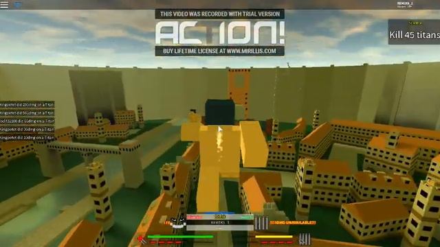 Roblox Атака титанов часть 2 смотреть онлайн