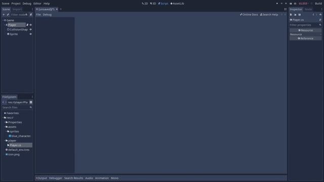Intro to C# in Godot 3.1: Your First Script (tutorial) смотреть онлайн