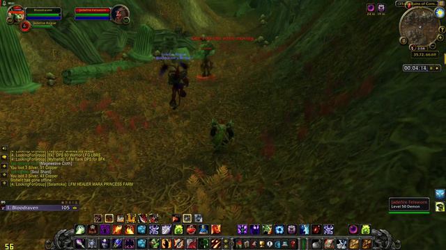 WoW Classic/Where to farm Felcloth/Best spots смотреть онлайн