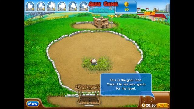 Farm Frenzy Pizza Party only GOLD Egg Street 2 (level 2) Веселая ферма Печем пиццу Яичная 2 Золото смотреть онлайн