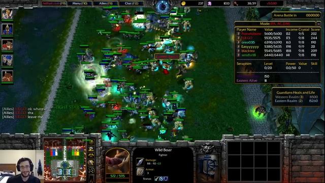 Warcraft 3 Classic: HellHalt TD Competitive #105 - Grizzly and Priest Are Underrated! смотреть онлайн