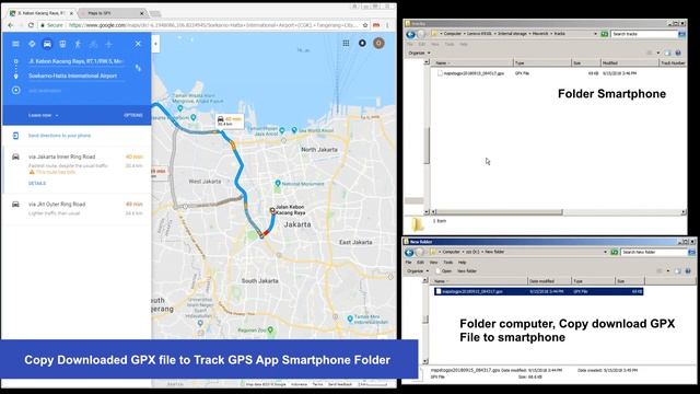 Export Google Maps route to GPX and open with Android GPS App like Maverick смотреть онлайн