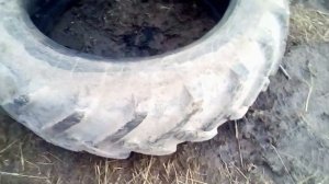 Как разбортировать заднее колесо МТЗ быстро и не снимая с трактора