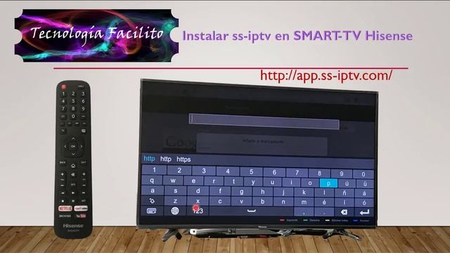 Hisense   Instalar SS IPTV