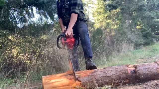 Homelite meets Husky. How to mount Husky bar on Homelite смотреть онлайн