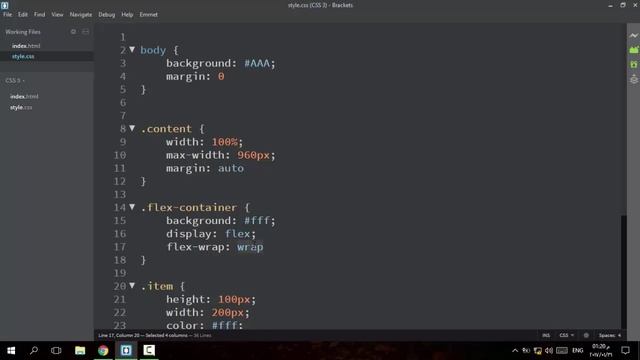 39 - ( CSS3 Tutorial ) Flexbox : Flex Wrap смотреть онлайн