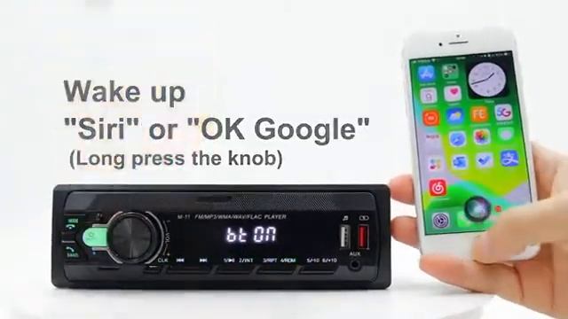 MIDLANDER Auto Estéreo Bluetooth 1 Din Asistente Voz 2 Usb Fm Aux Rca M11 смотреть онлайн