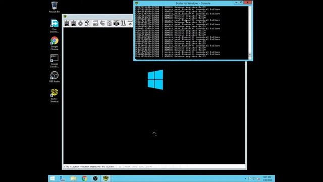 Windows 8.1 betas vs Bochs with slowest CPU speeds смотреть онлайн
