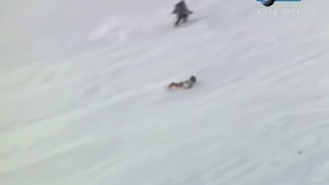 Самое страшное падение с горы смотреть онлайн