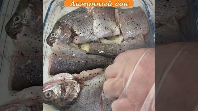 ФОРЕЛЬ НА ЛУКОВОЙ ПОДУШКЕ. Один самых быстрых и вкусных способов запекания рыбы. смотреть онлайн
