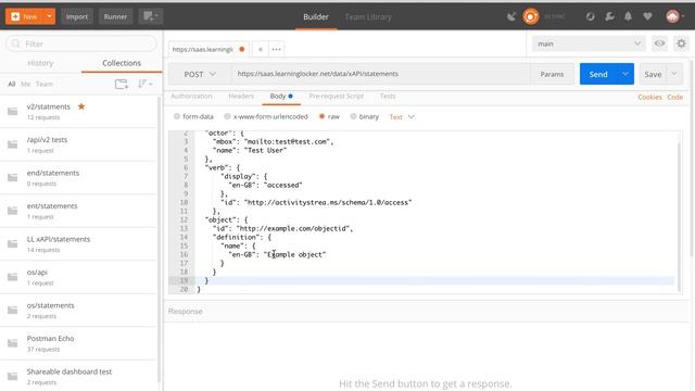 How to Use Postman to Insert Data into Learning Locker LRS | #LearnxAPI смотреть онлайн