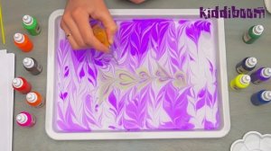 Урок 3. ЭБРУ. Основы рисования. Рисунок «Цветы».