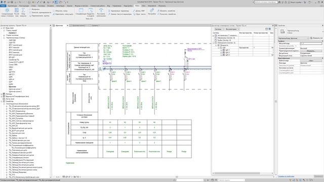 Синхронизация электрических схем в Revit смотреть онлайн