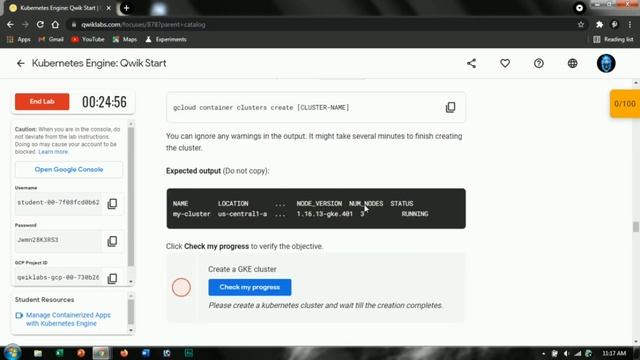 Qwiklabs - Kubernetes Engine: Qwik Start [GSP100] | 30 Days of Google Cloud Platform | Google swags смотреть онлайн