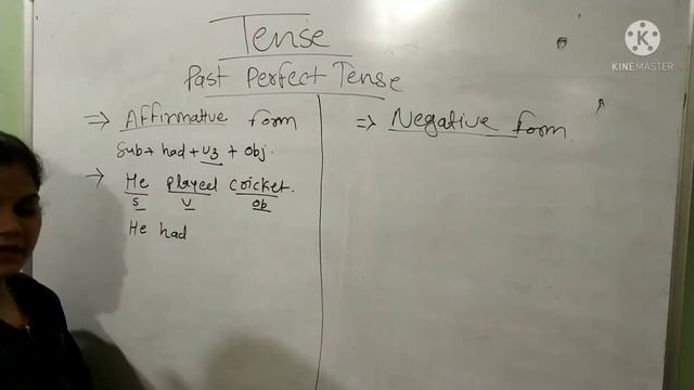 TENSE-PAST PERFECT TENSE IN THE FORM OF AFFIRMATIVE AND NEGATIVE SENTENCES смотреть онлайн