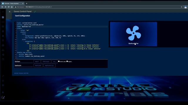 Home Assistant Setup Guide Custom Button Card 4: Variables & Procedurals