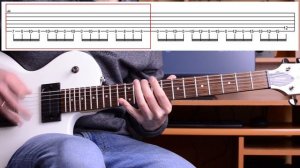 Как играть Muse - Hysteria на электрогитаре + Табы. Разбор партии гитары (видео урок, Cover)