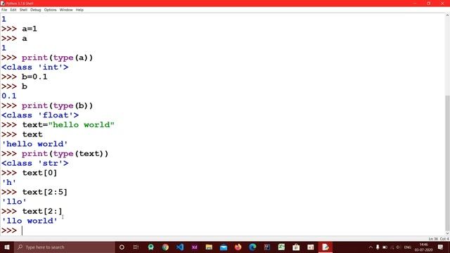 Introdutiom to python Data types in Tamil смотреть онлайн