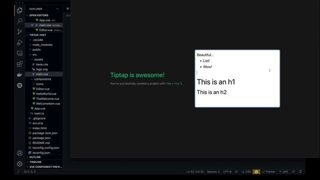 Tiptap - the Best JS Rich Text Editor for Most Projects смотреть онлайн