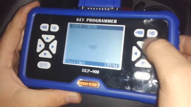 Citroen C-elysee 2013  Remote Key Programming Skp900 Programador De Llaves