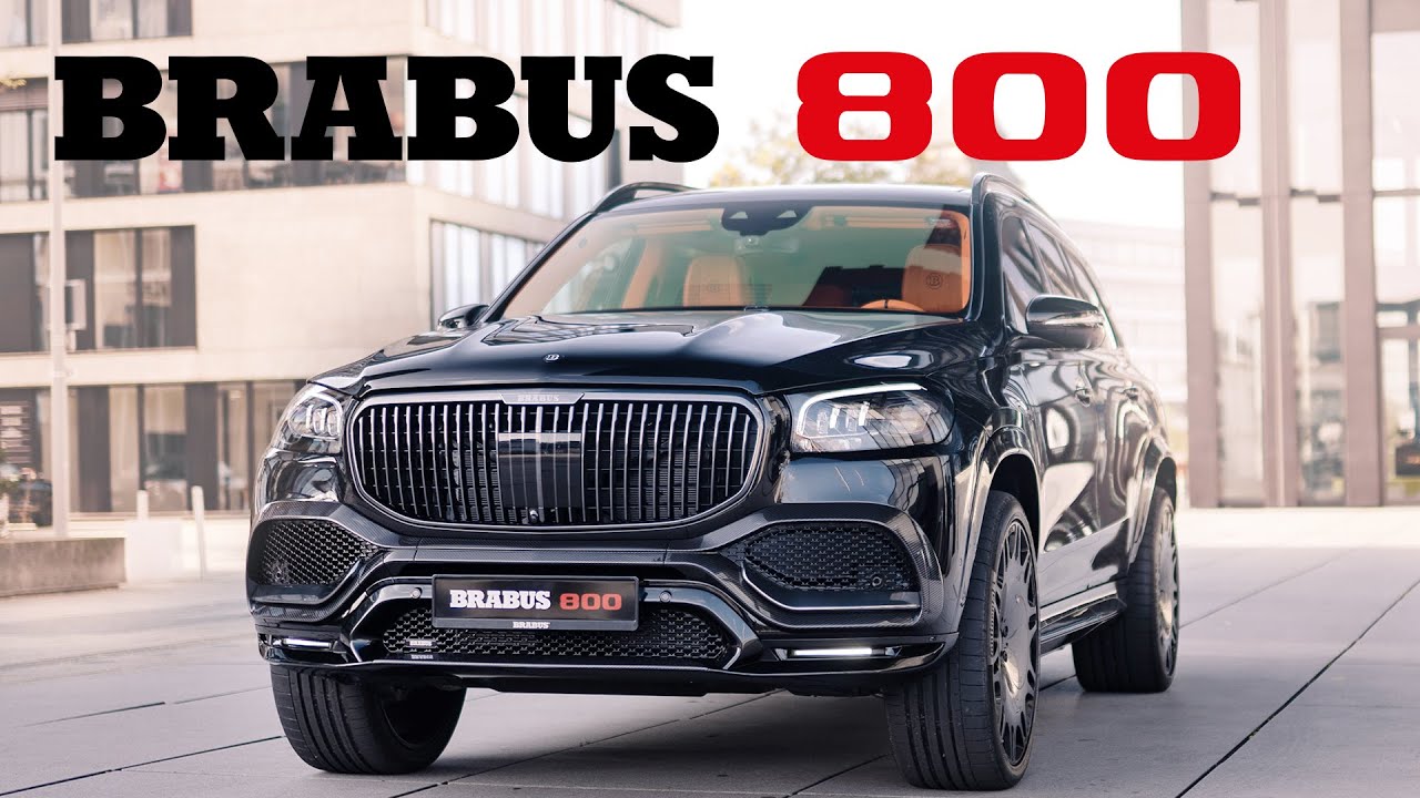 THE SPIRIT OF MODERN LUXURY - BRABUS 800 based on the Mercedes-Maybach GLS 600 смотреть онлайн